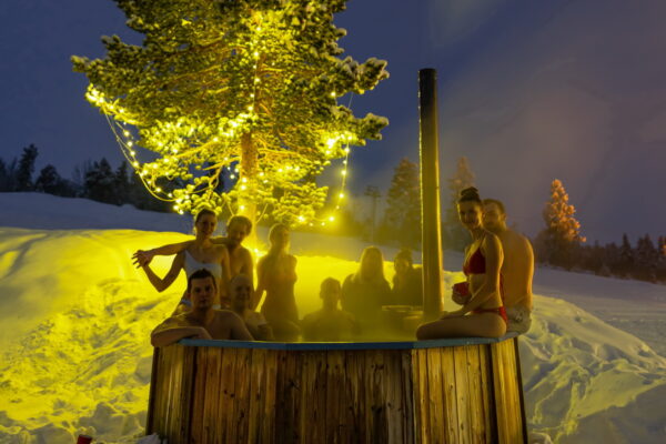 Hot Tub Geilo, badestamp Geilo. Accommodation in Norway with hot tub.