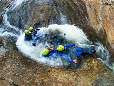 Canyoning adventure in Norway. Extreme canyoning near Geilo. The best outdoor adventure in Norway.
