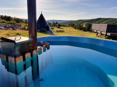 Hot tub, Lavvo Camp, Dagali Fjellpark