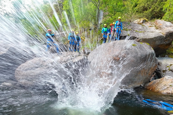 The best canyoning in Norway - Uvdal, Dagali Fjellpark I Beste juving i Norge - Uvdal.